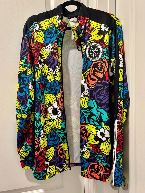 adidas Other - Adidas Multicolor Floral full zip Jacket. EUC